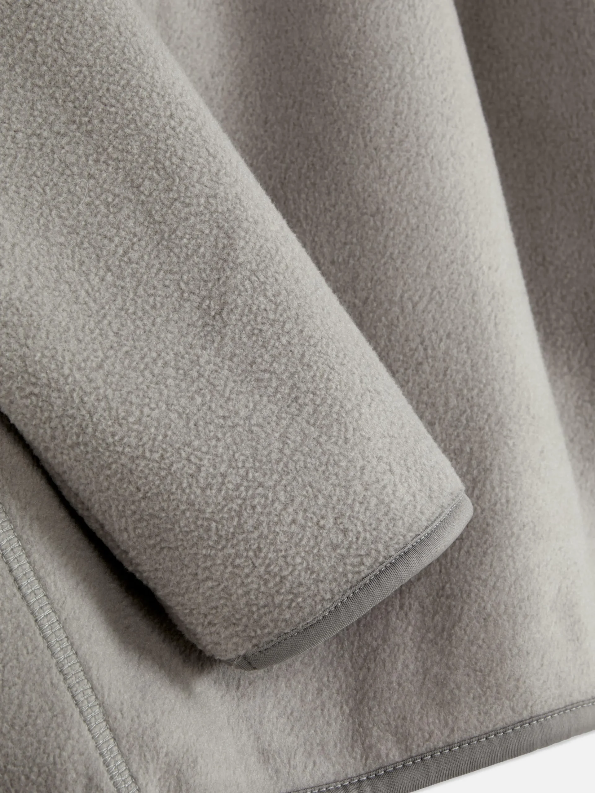 Fleece Trui Met Halve Rits