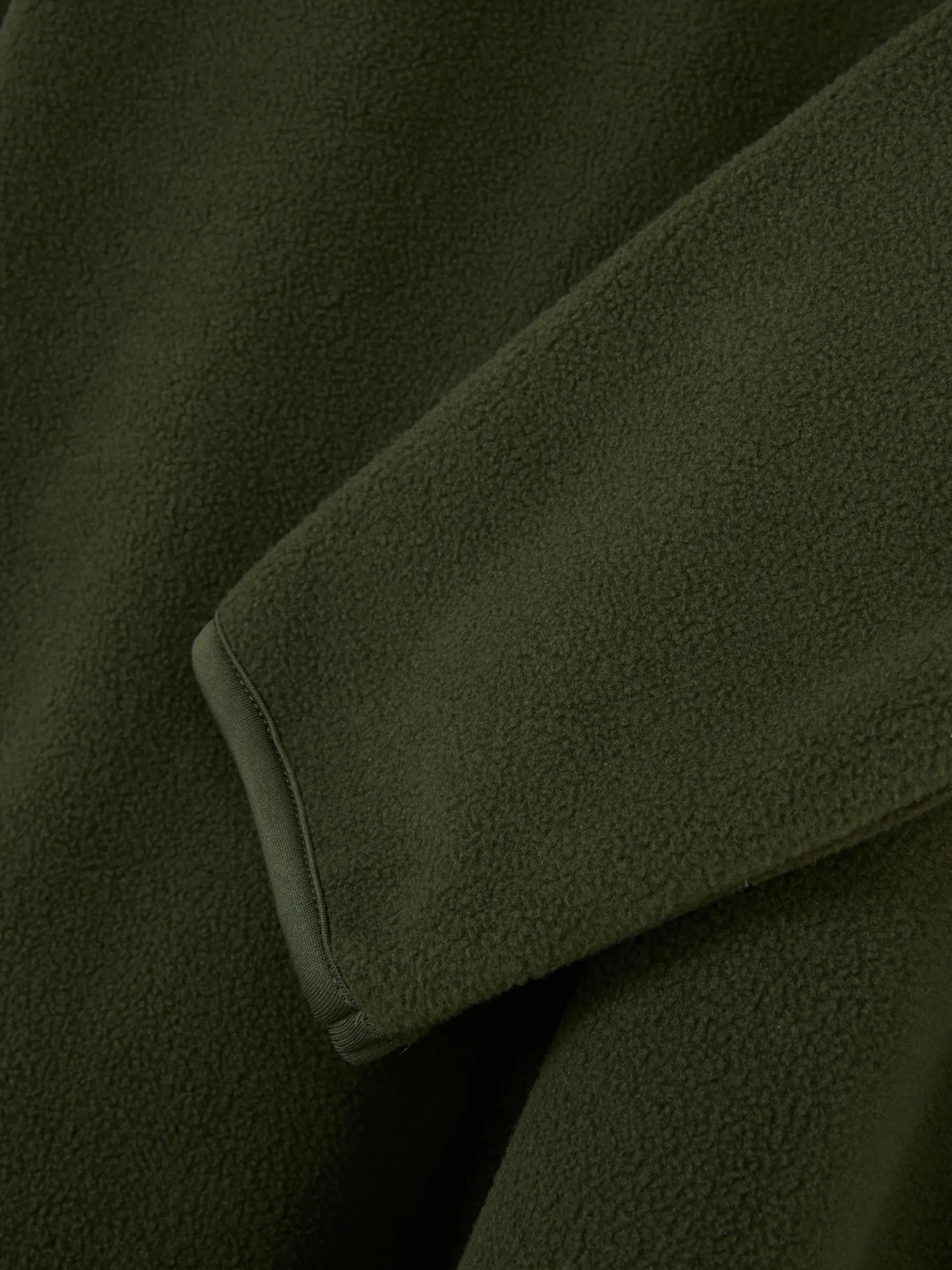 Fleece Trui Met Korte Rits