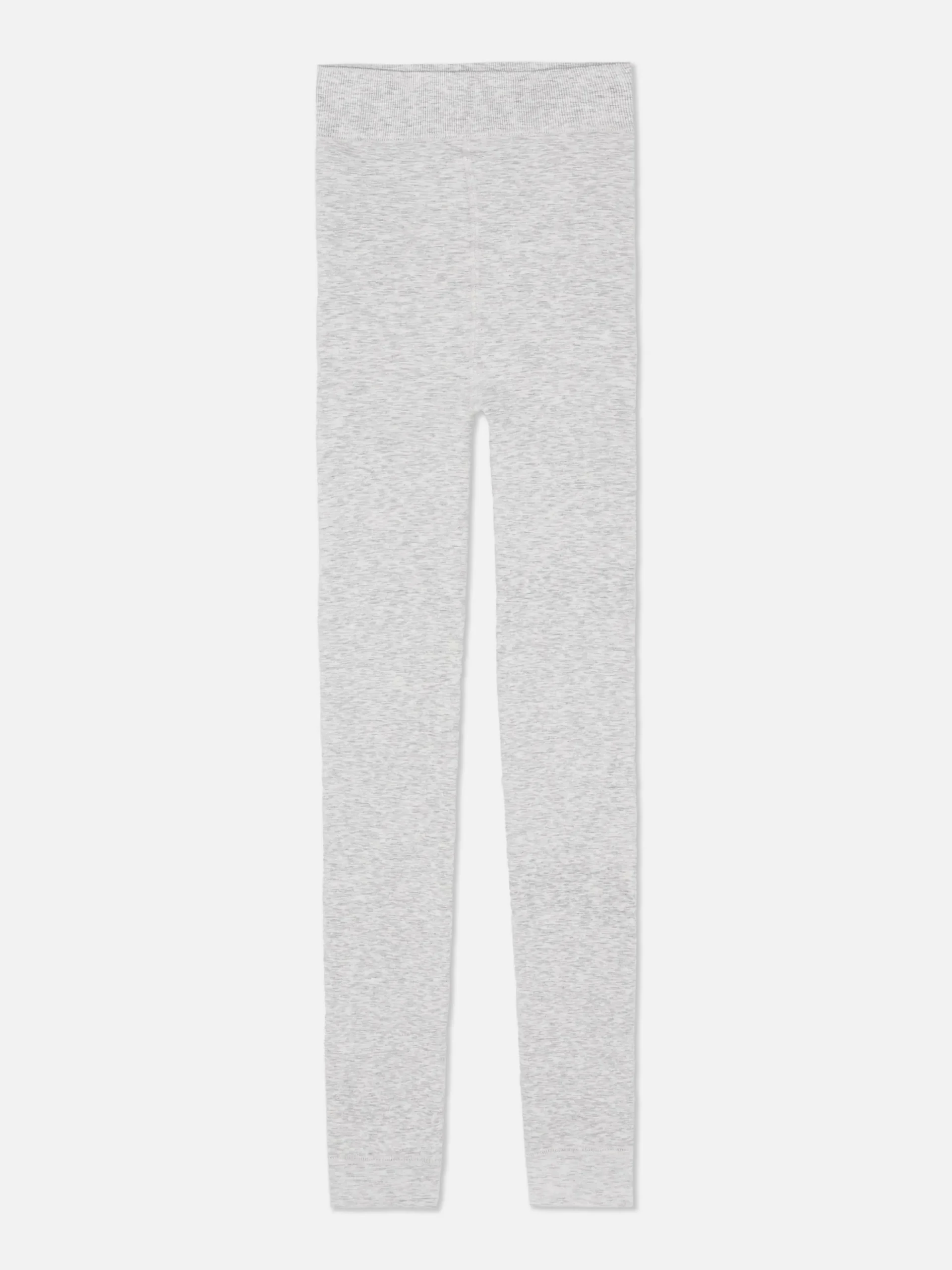 Fluwelen Gemêleerde Legging Met Teddy Voering