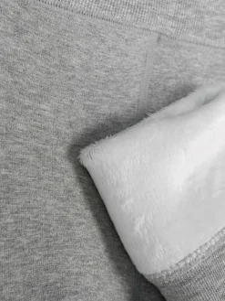 Fluwelen Gemêleerde Legging Met Teddy Voering