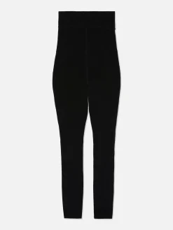 Fluwelen Legging Met Teddy Voering