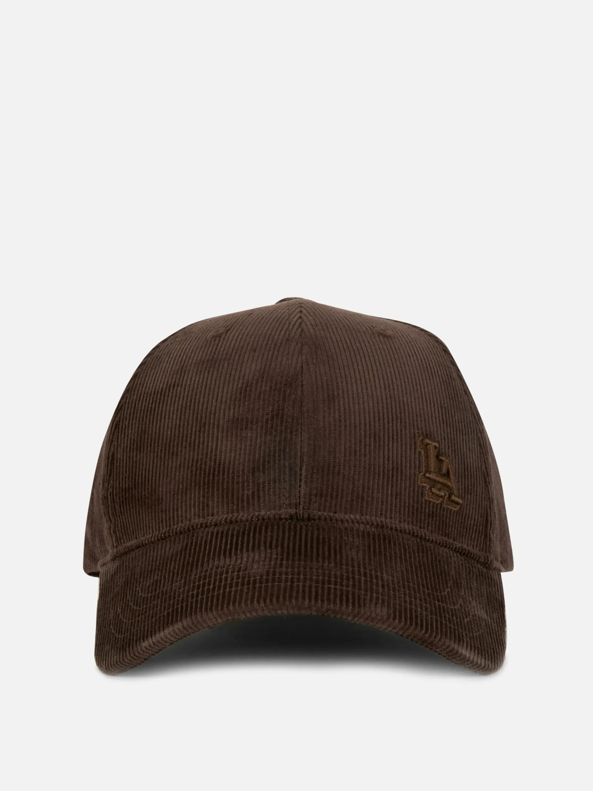Geborduurde Corduroy Honkbalpet