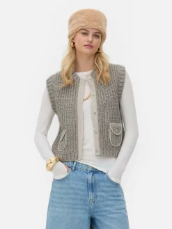 Gebreid Gilet Rita Ora