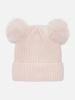 Gebreide Beanie Met Pompon