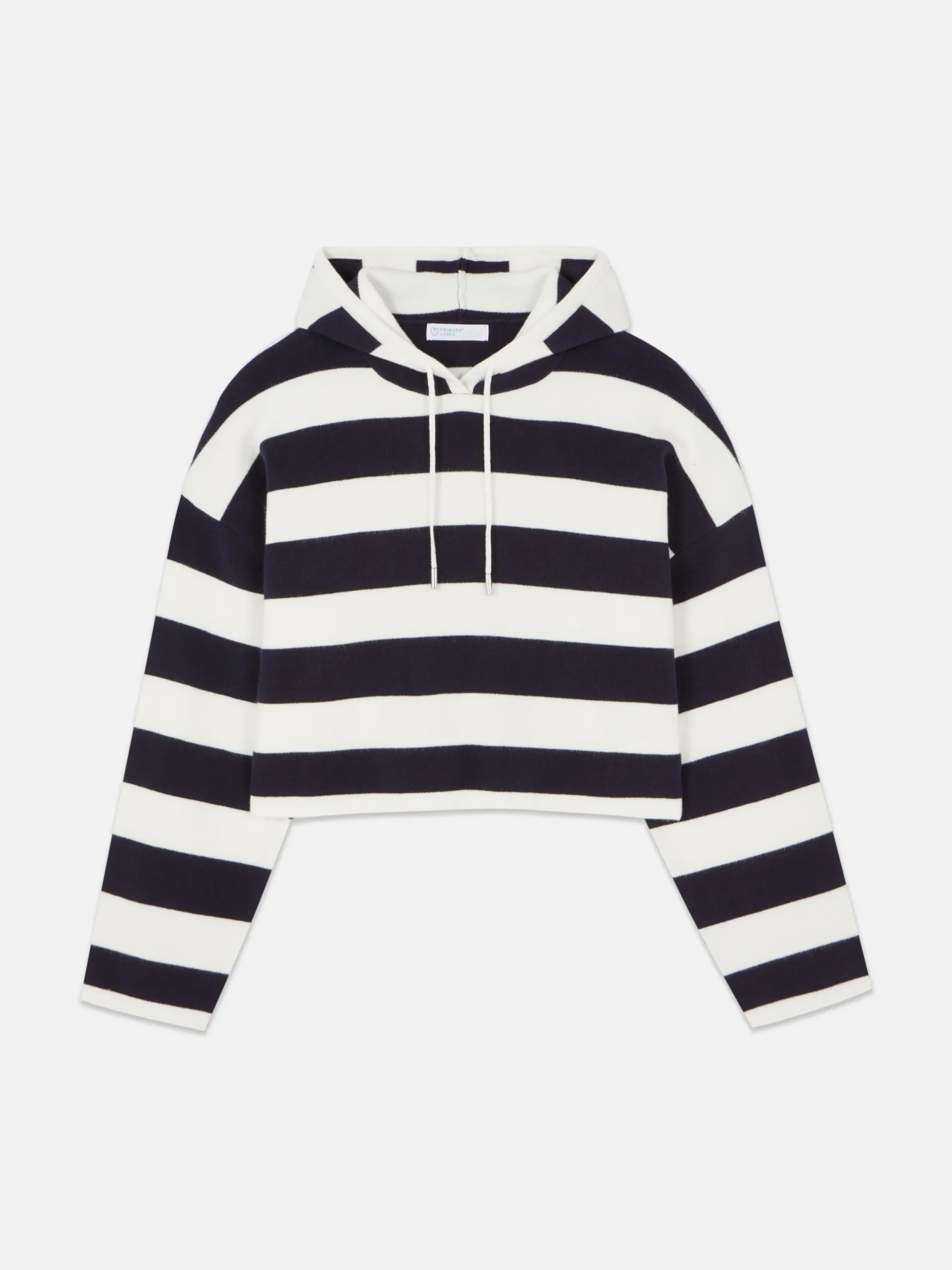 Gebreide Gestreepte Hoodie