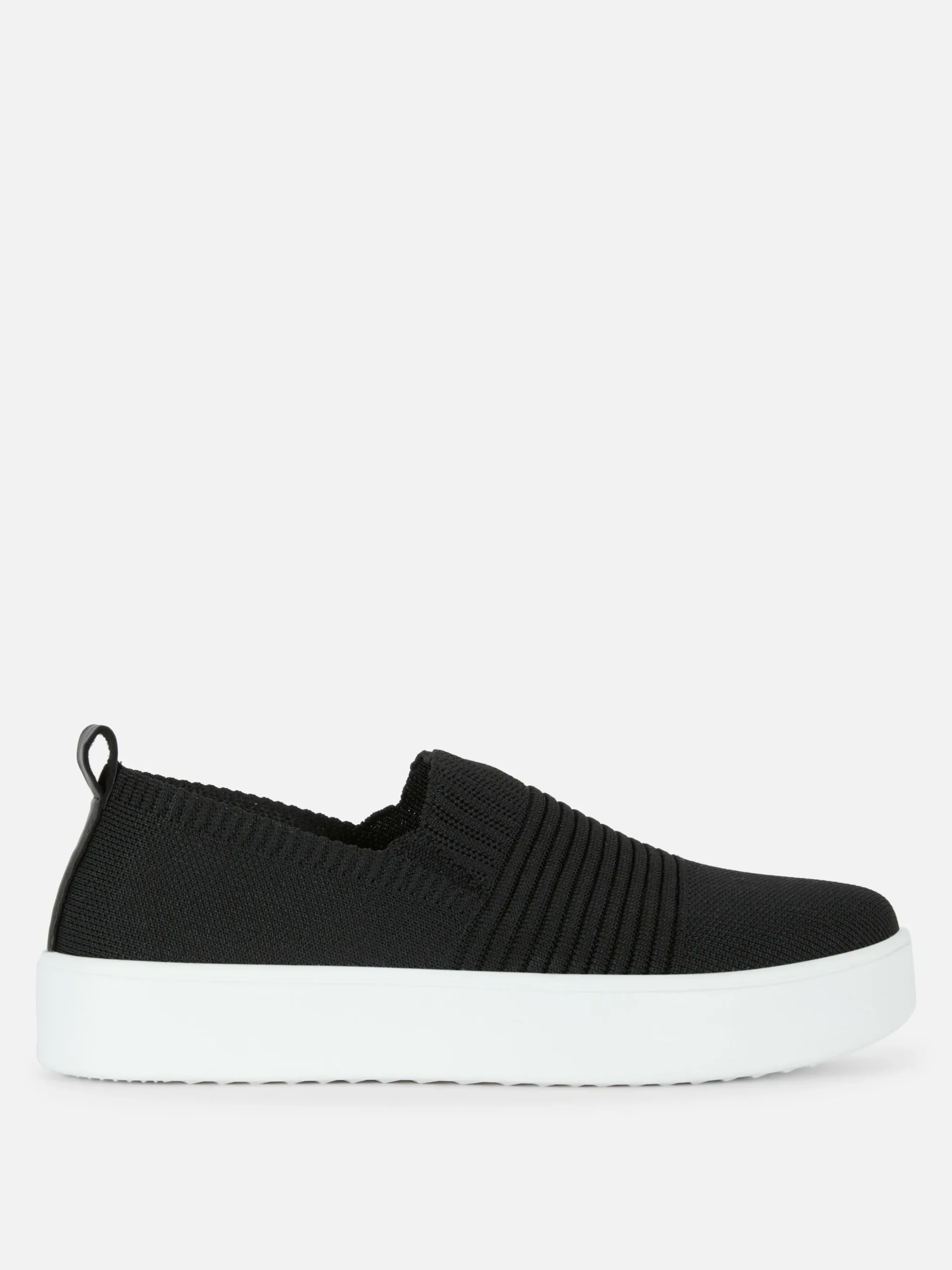 Gebreide Sneakers Met Ribbels