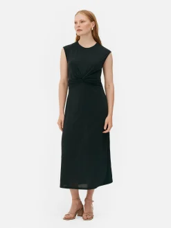 Gedraaide Jersey Jurk The Edit
