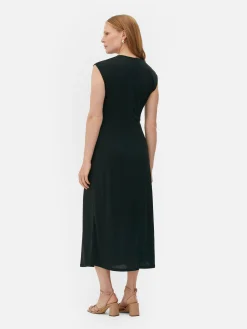 Gedraaide Jersey Jurk The Edit