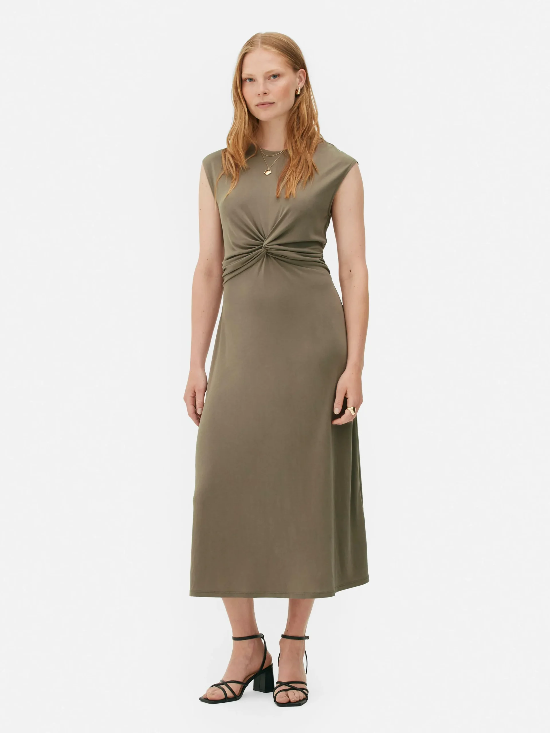Gedraaide Jersey Jurk The Edit