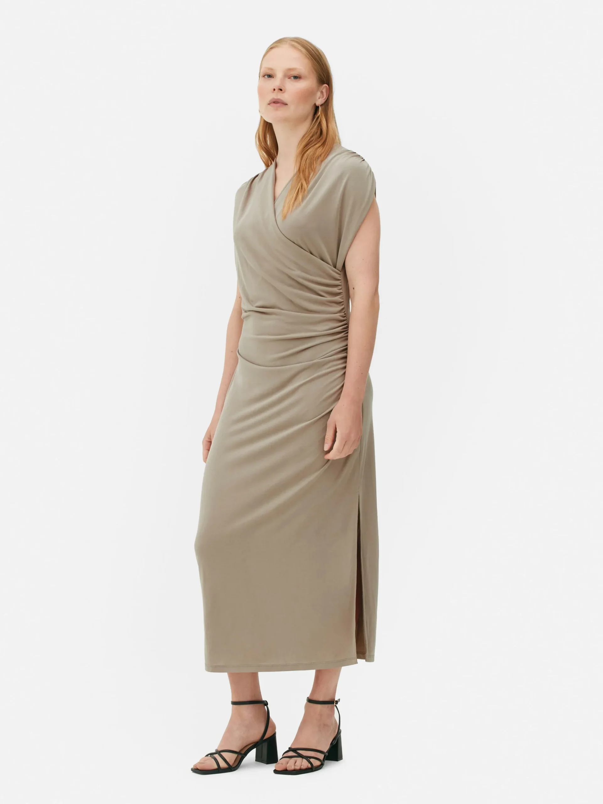 Gedrapeerde Jersey Jurk The Edit
