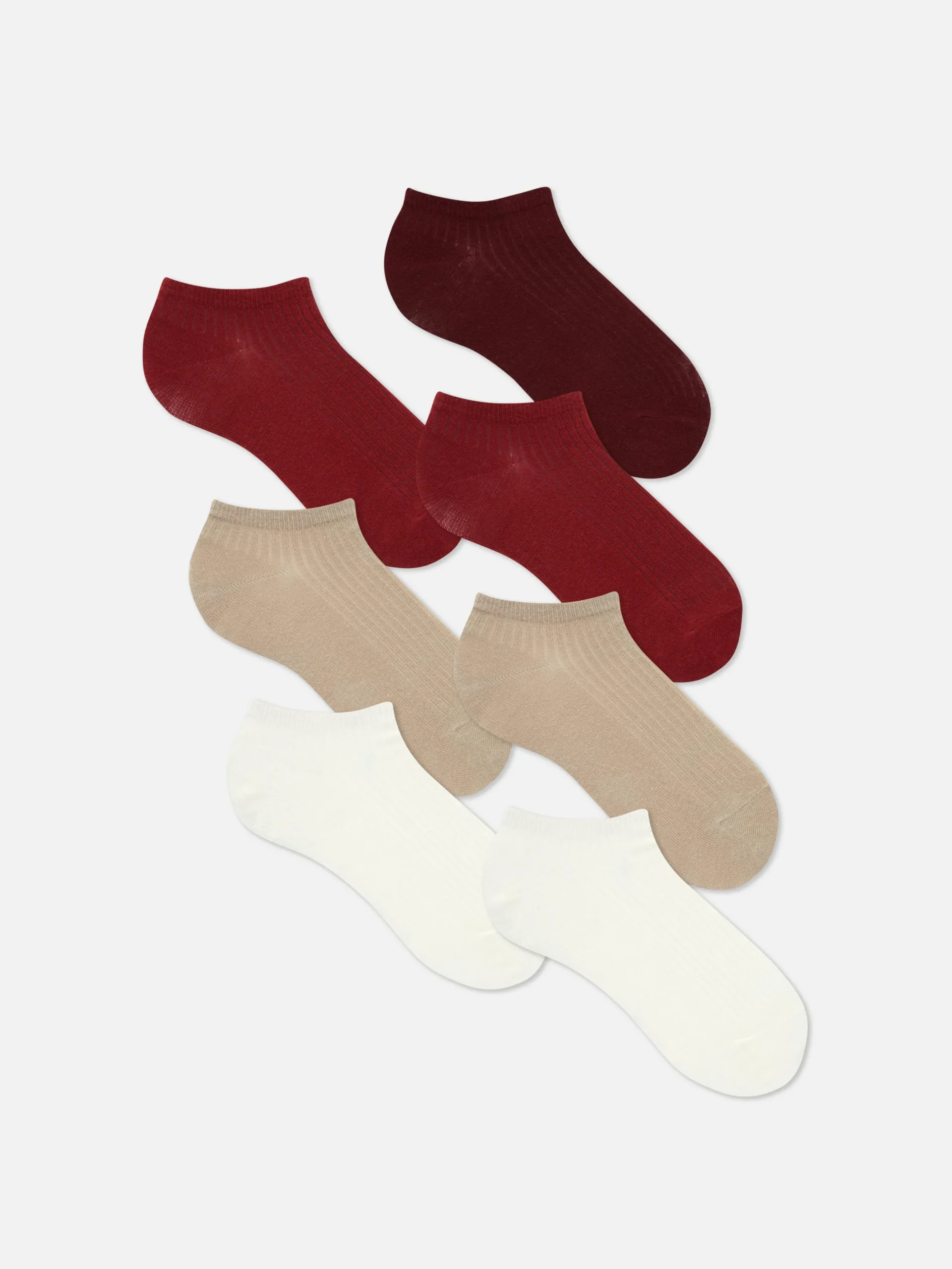 Gekleurde Sneakersokken, 7 Paar