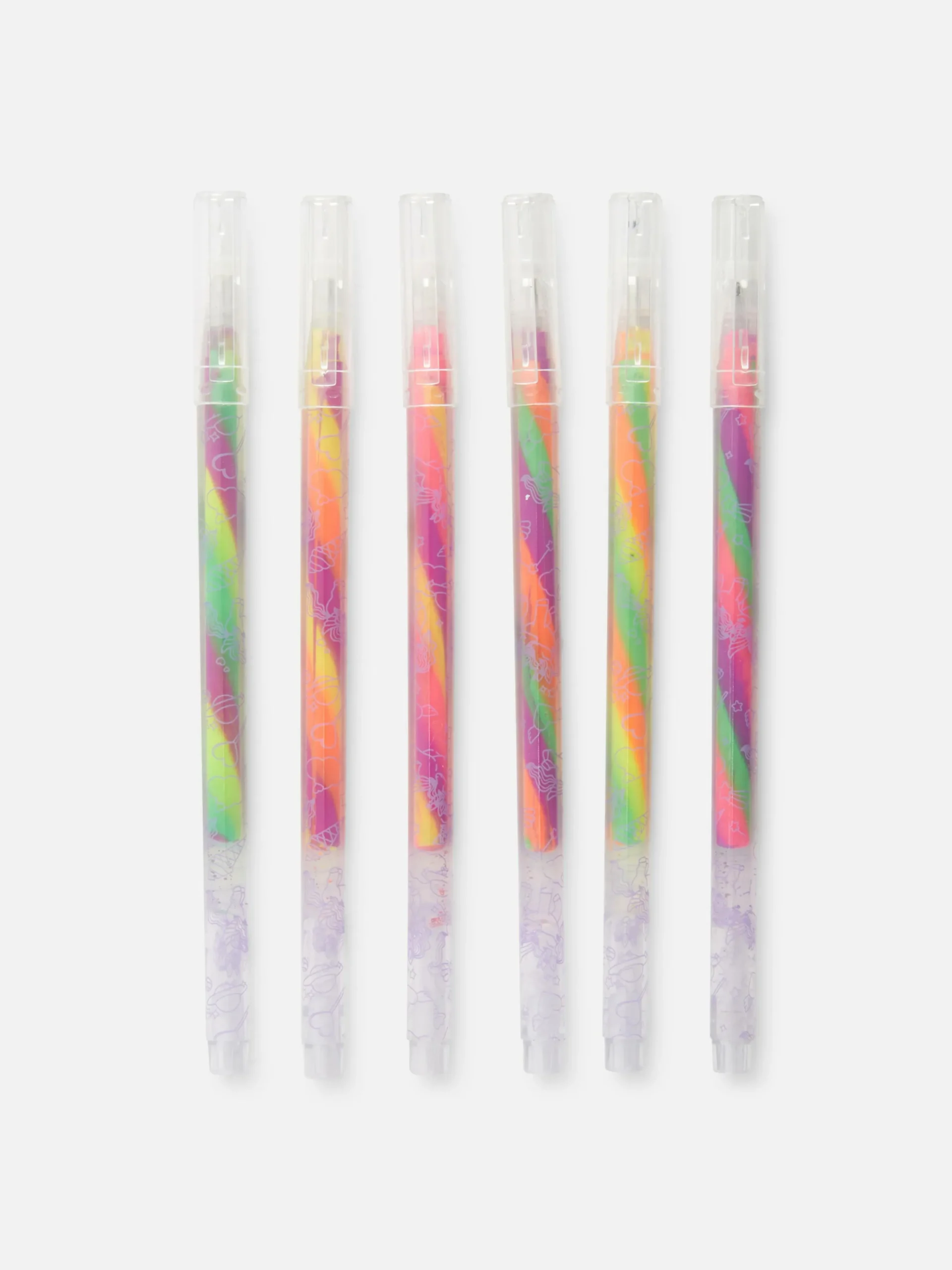 Gelpennen Met Eenhoorns, Set Van 6