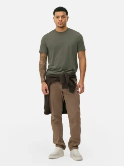 Gemêleerd T-shirt, Regular Fit