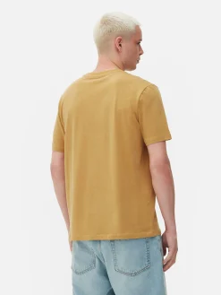Gemêleerd T-shirt, Regular Fit