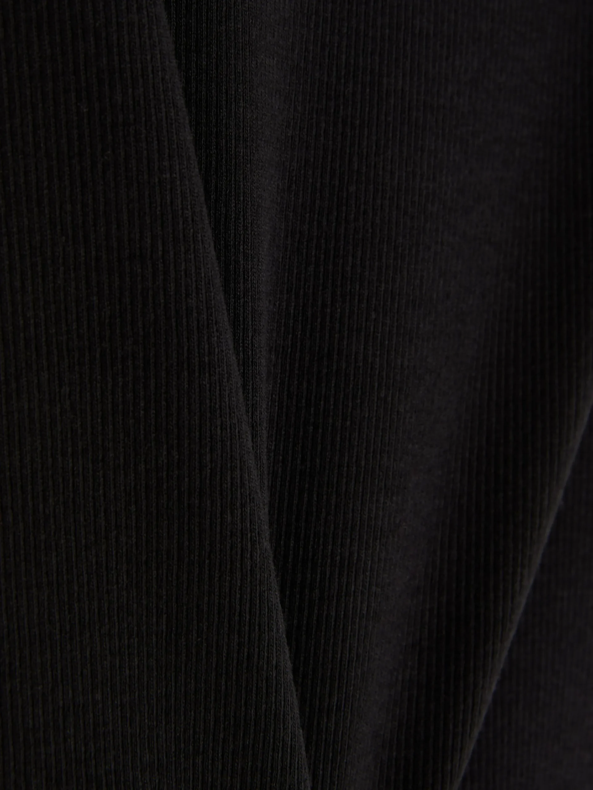 Geribd T-shirt Met Geschulpte Zoom