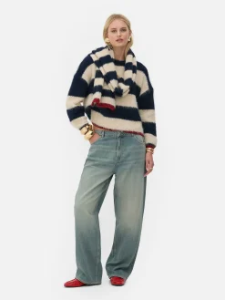 Gescheurde Dad-jeans Rita Ora