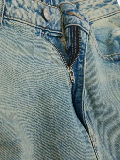 Gescheurde Spijkerbroek Met Hoge Taille
