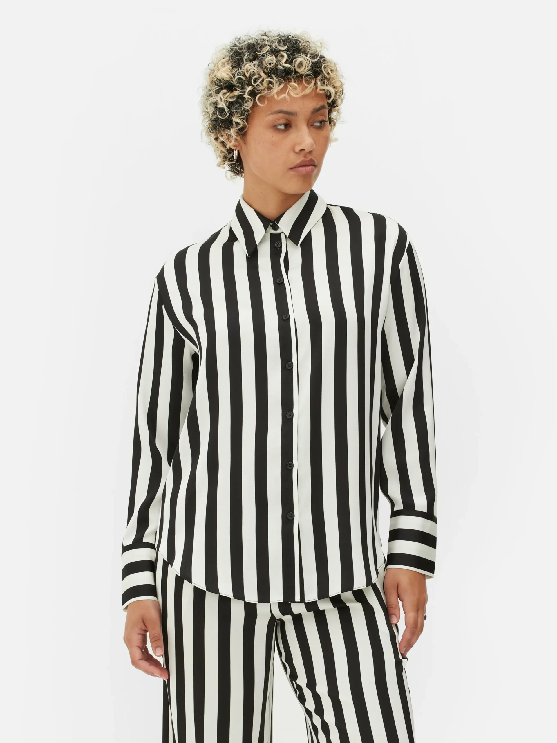 Gestreept Overhemd Beetlejuice X Colleen Atwood