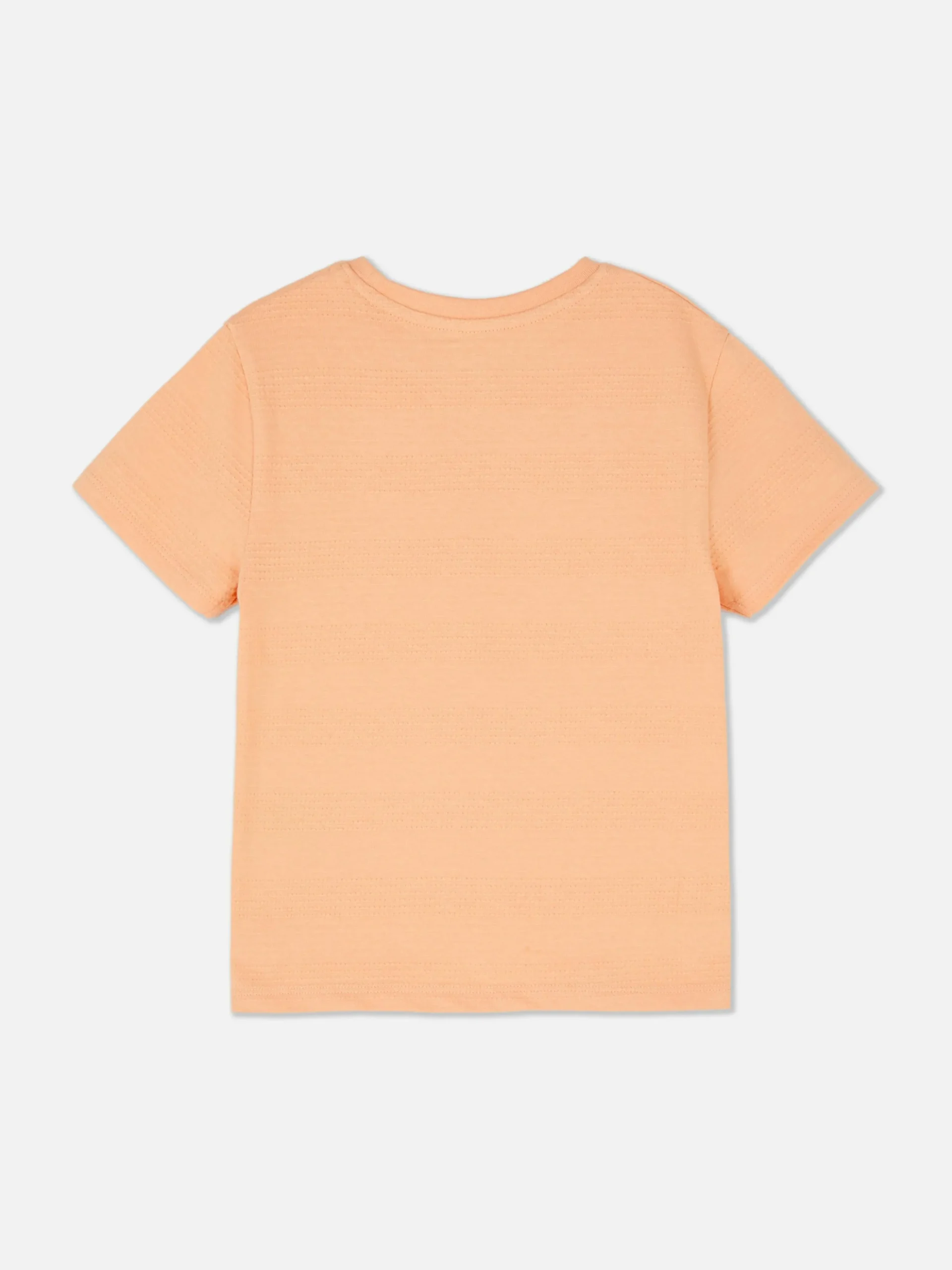 Gestreept T-shirt Met Textuur