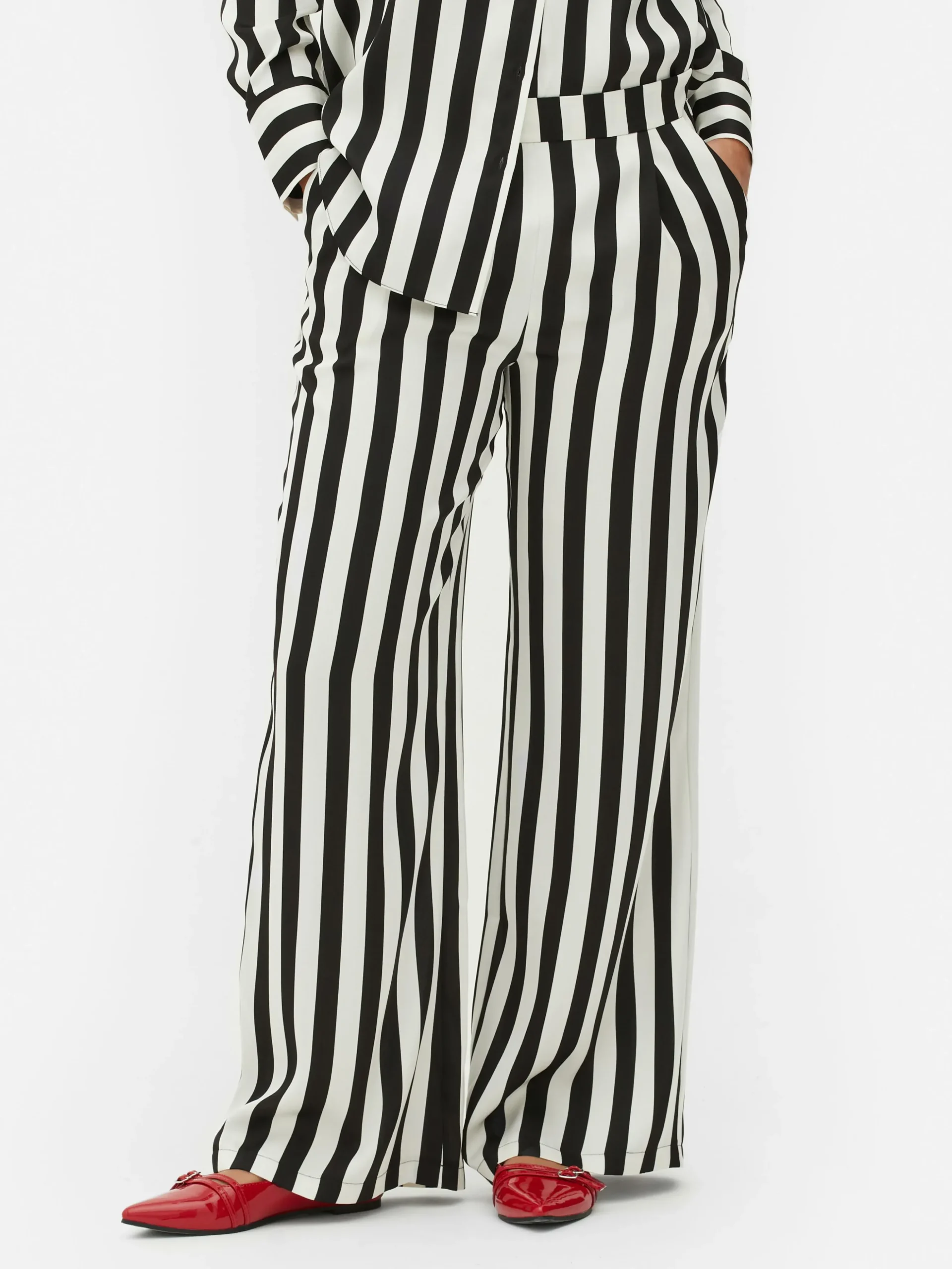 Gestreepte Broek Beetlejuice X Colleen Atwood