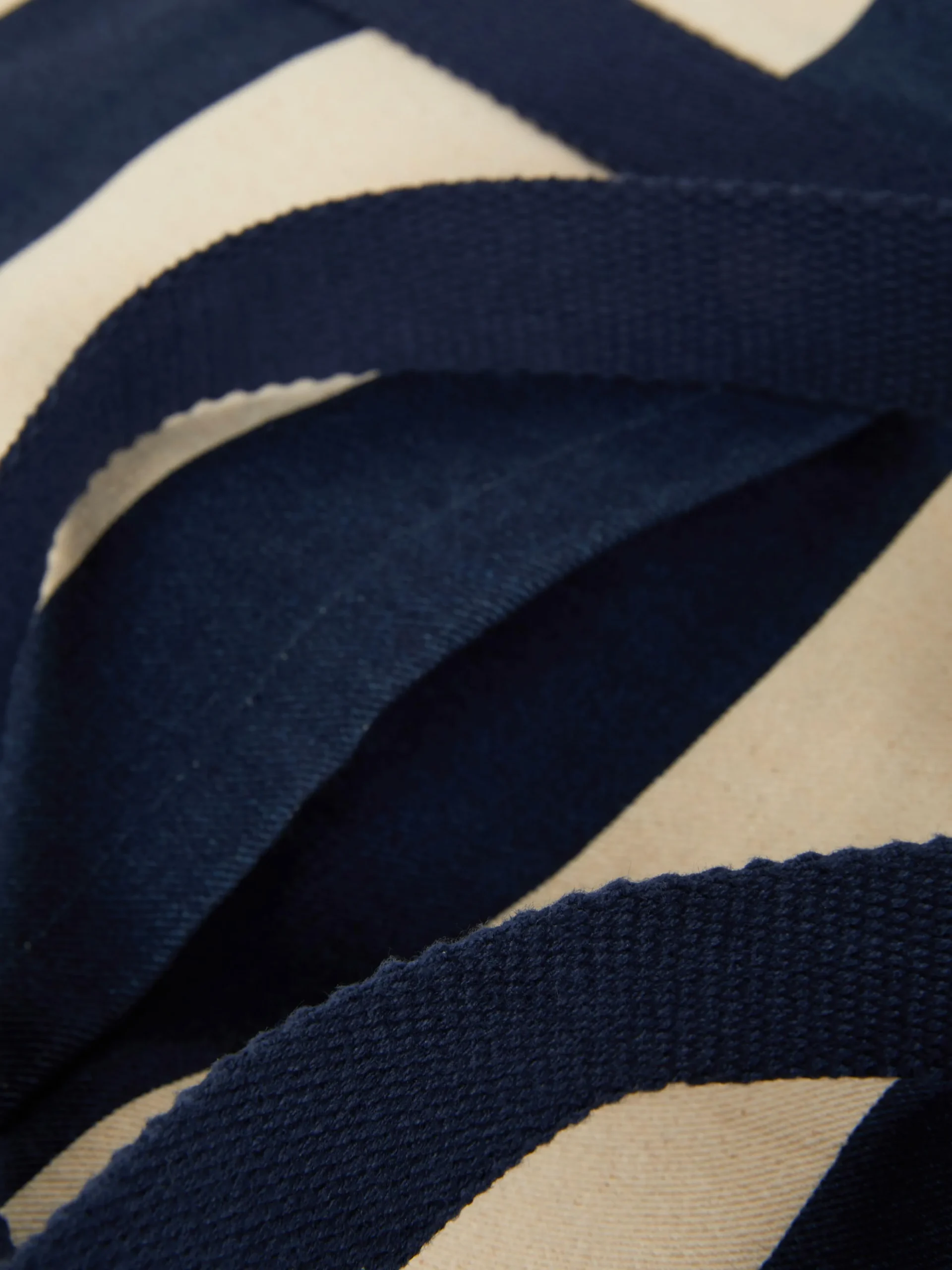 Gestreepte Canvas Shopper Rita Ora