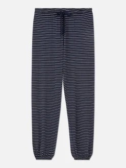 Gestreepte Pyjamajoggingbroek
