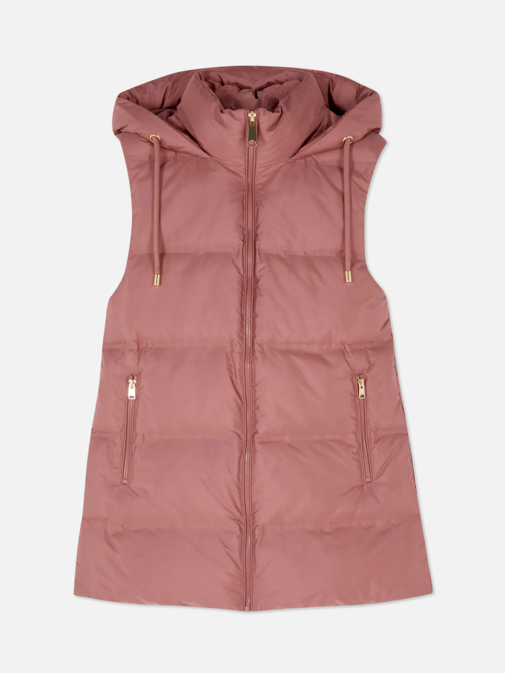 Gewatteerde Bodywarmer Met Capuchon