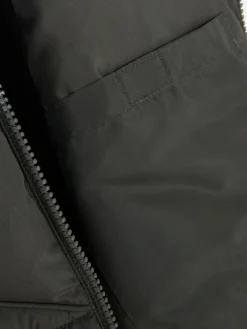 Gewatteerde Bodywarmer Met Zigzagstrepen