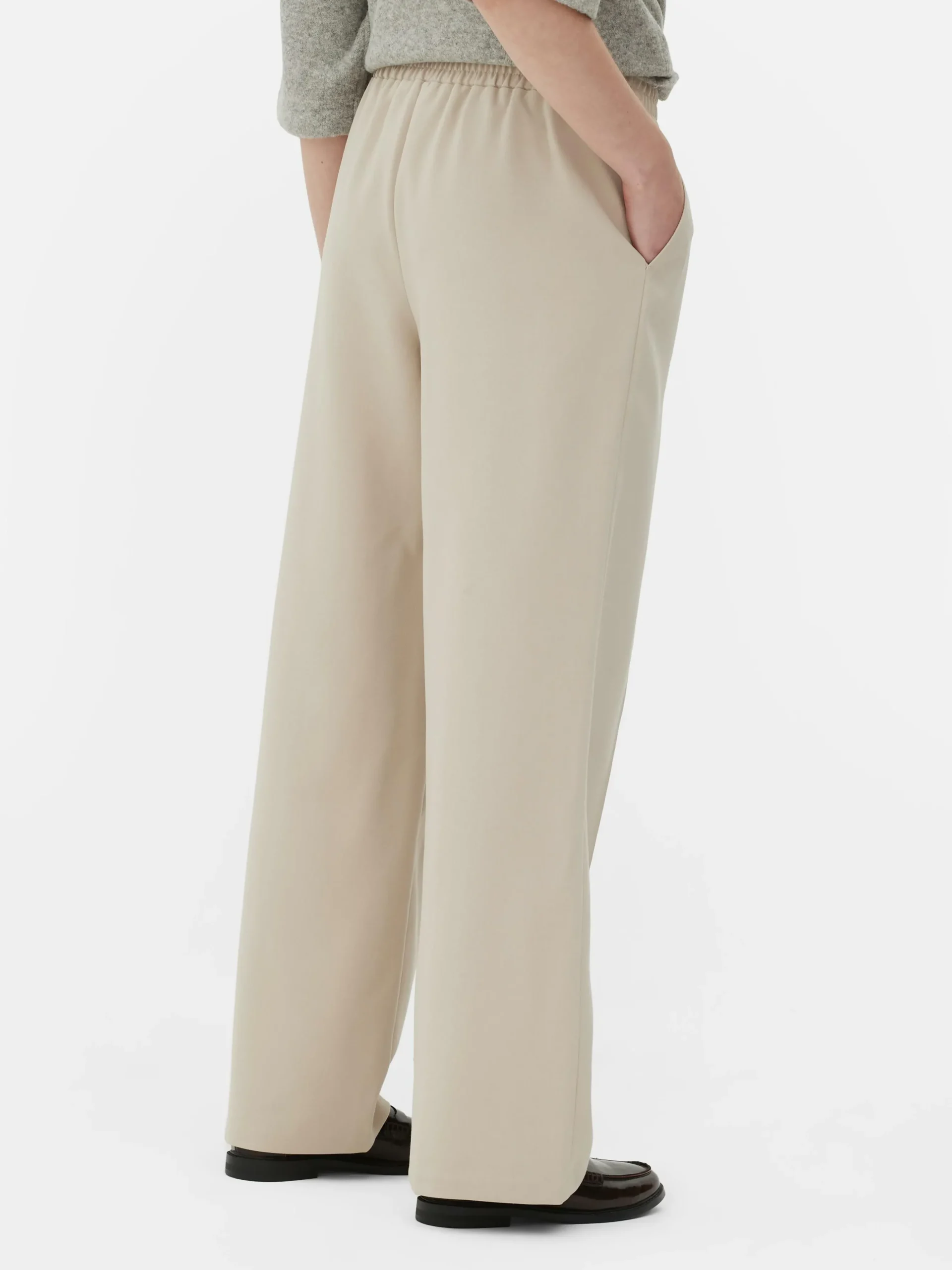 Geweven Joggingbroek Met Naaddetails