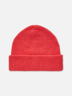 Grof Gebreide Beanie Met Omslag
