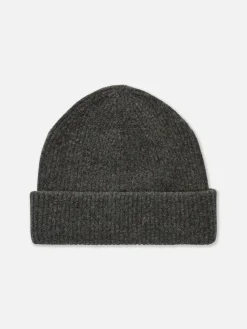 Grof Gebreide Beanie Met Omslag