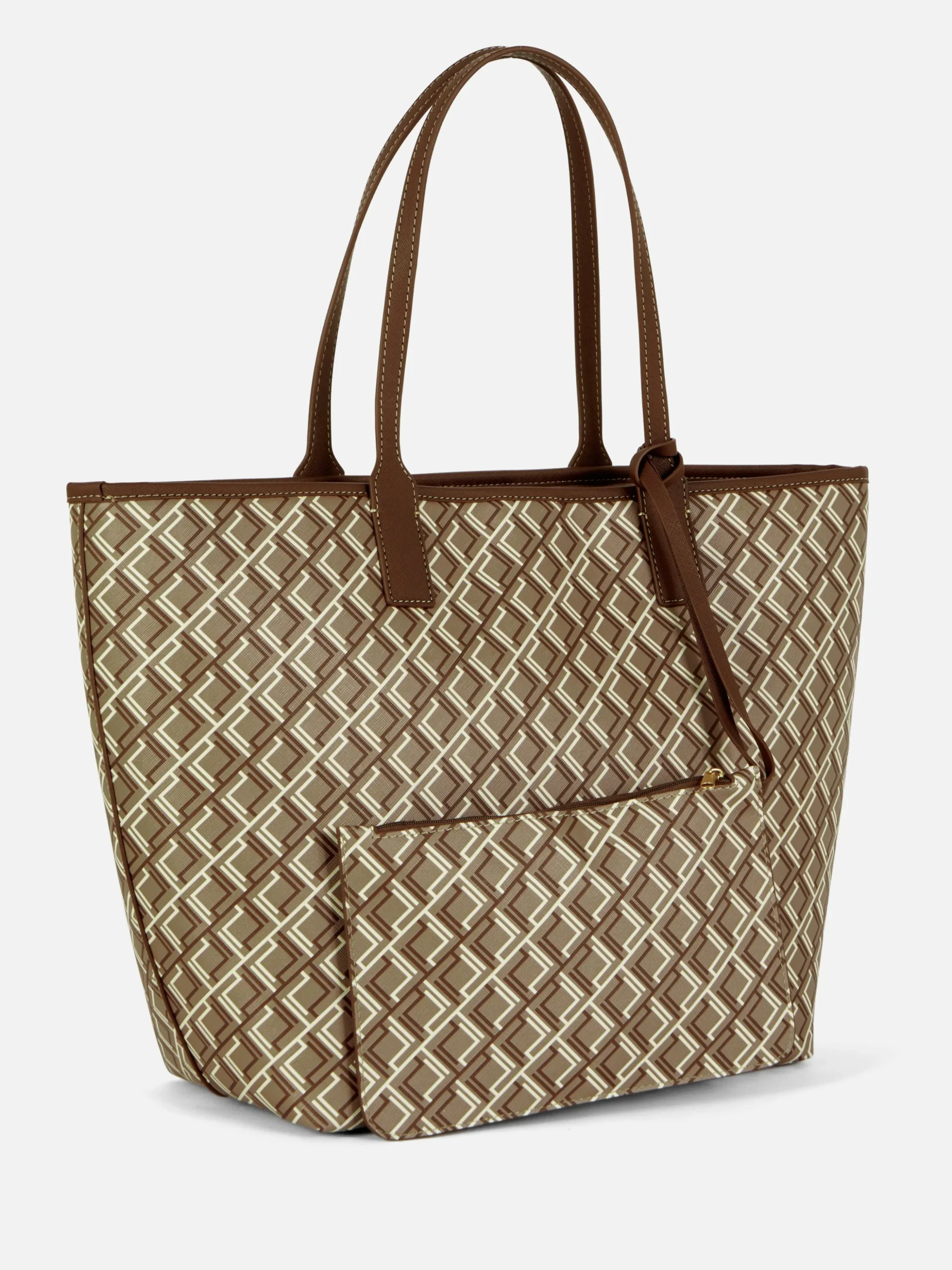 Grote Shopper Met Monogram