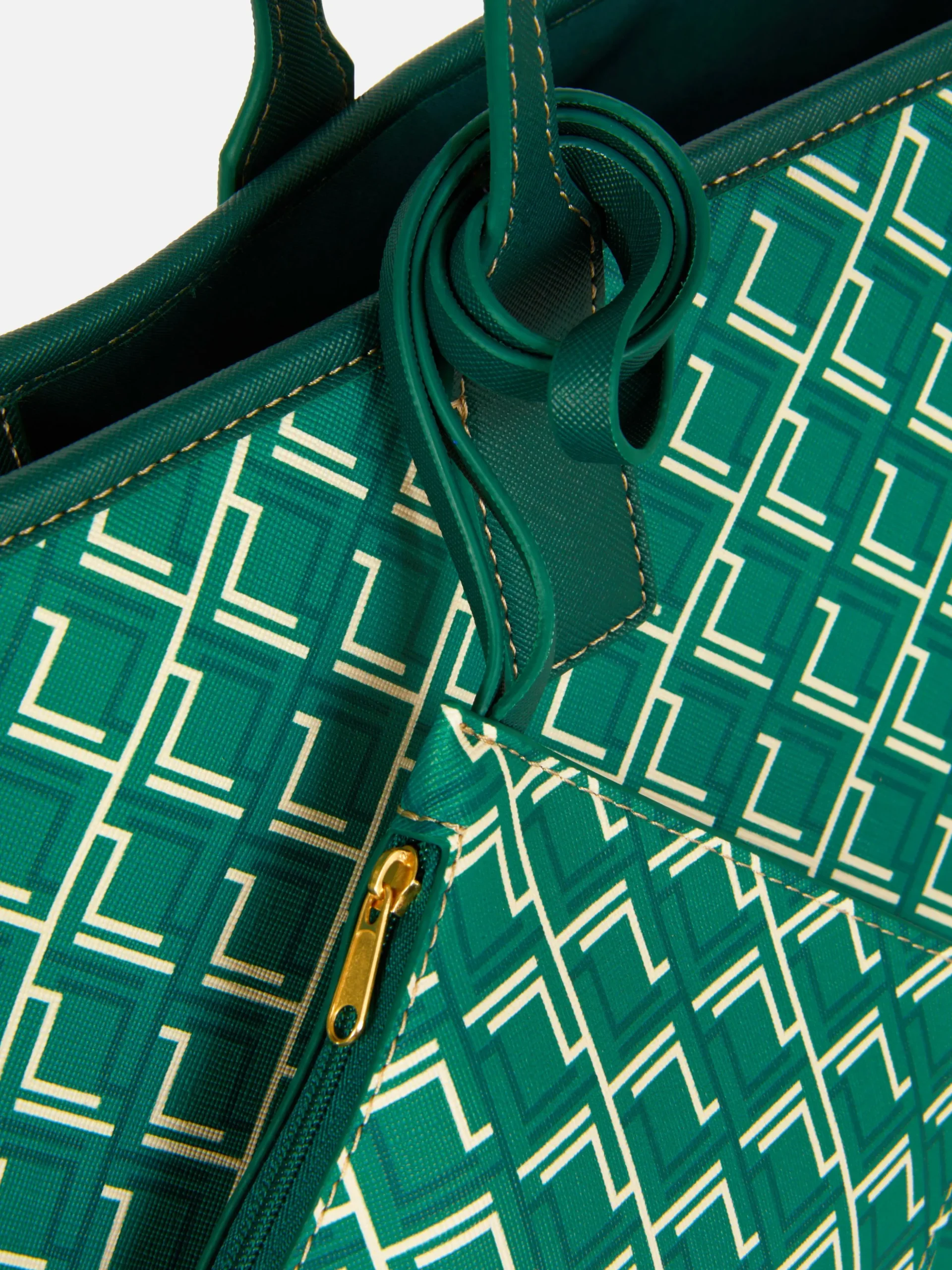 Grote Shopper Met Monogram
