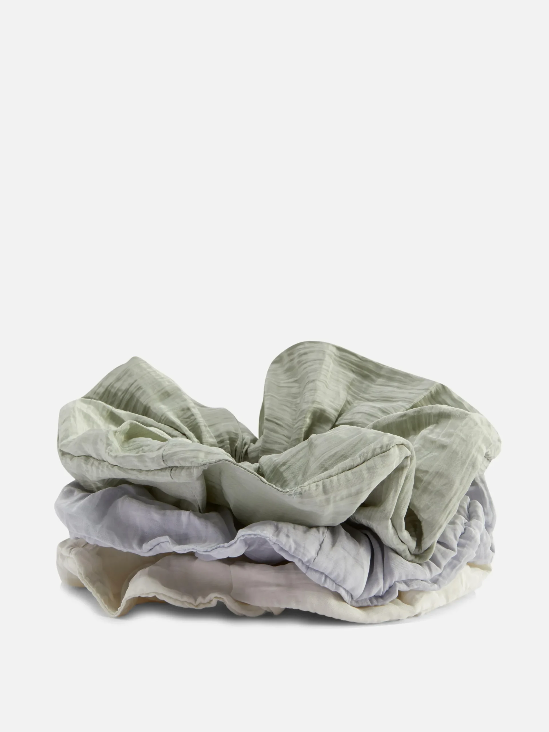 Haarschrunchies Met Textuur, Set Van 3