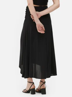 Halflange Rok The Edit Met Langere Achterkant