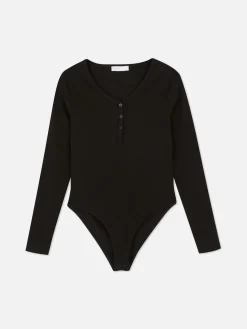 Henley-body Met Lange Mouwen