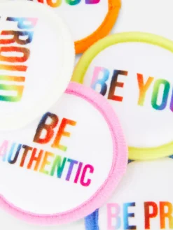 Herbruikbare Make-uppads Met Pride-thema, Set Van 5