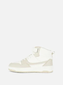 Hoge Sneakers Met Kleurvlakken