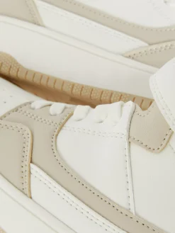 Hoge Sneakers Met Kleurvlakken