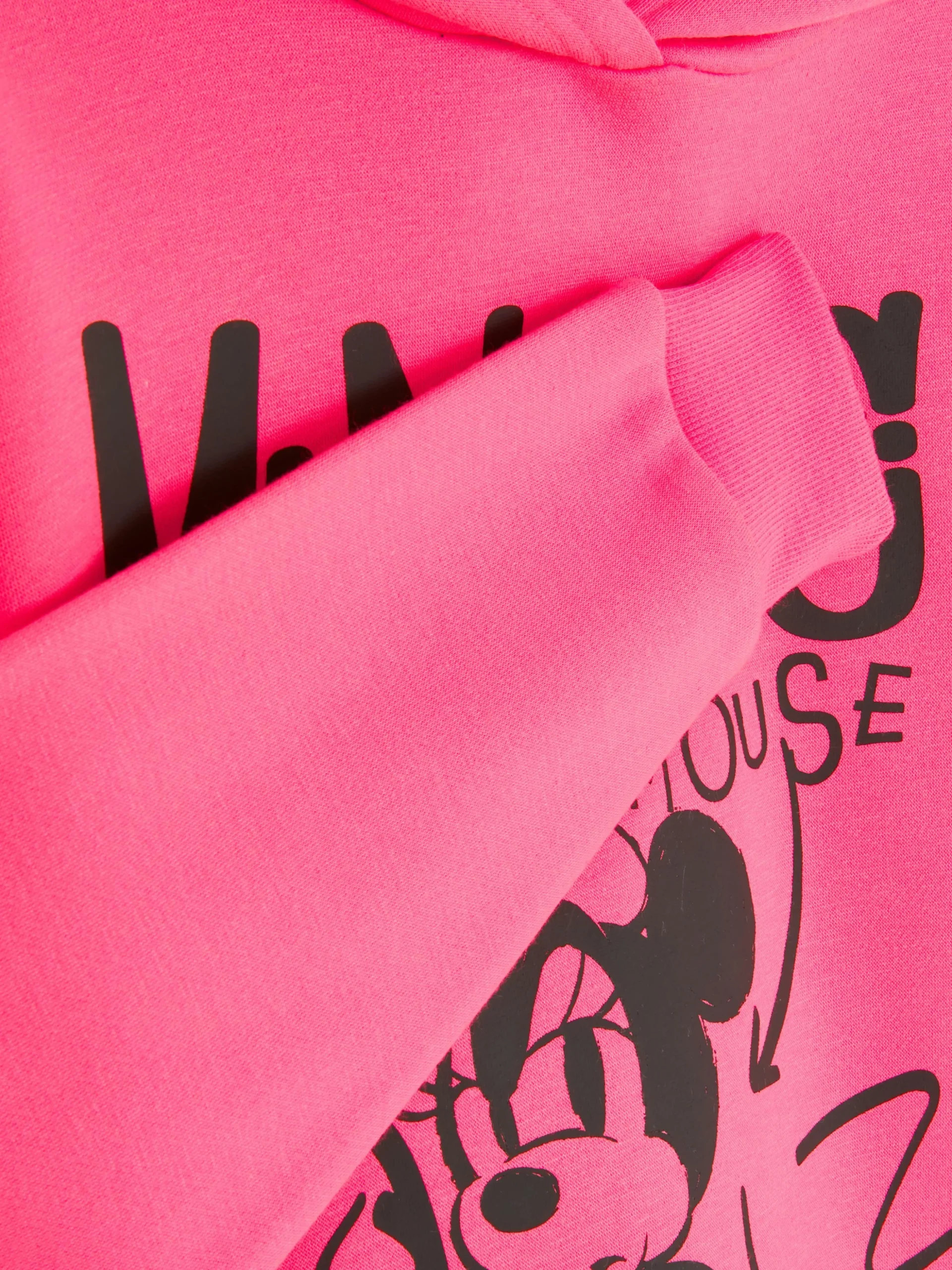 Hoodie Met Graffitiprint Disney's Minnie Mouse