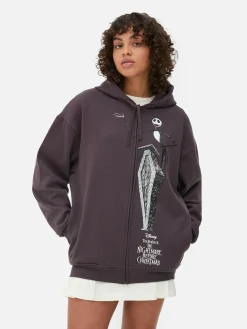 Hoodie Met Lange Rits Disney Tim Burton's The Nightmare Before Christmas