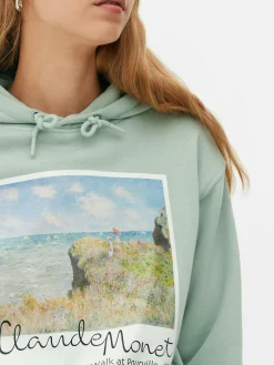 Hoodie Met Polaroid Claude Monet