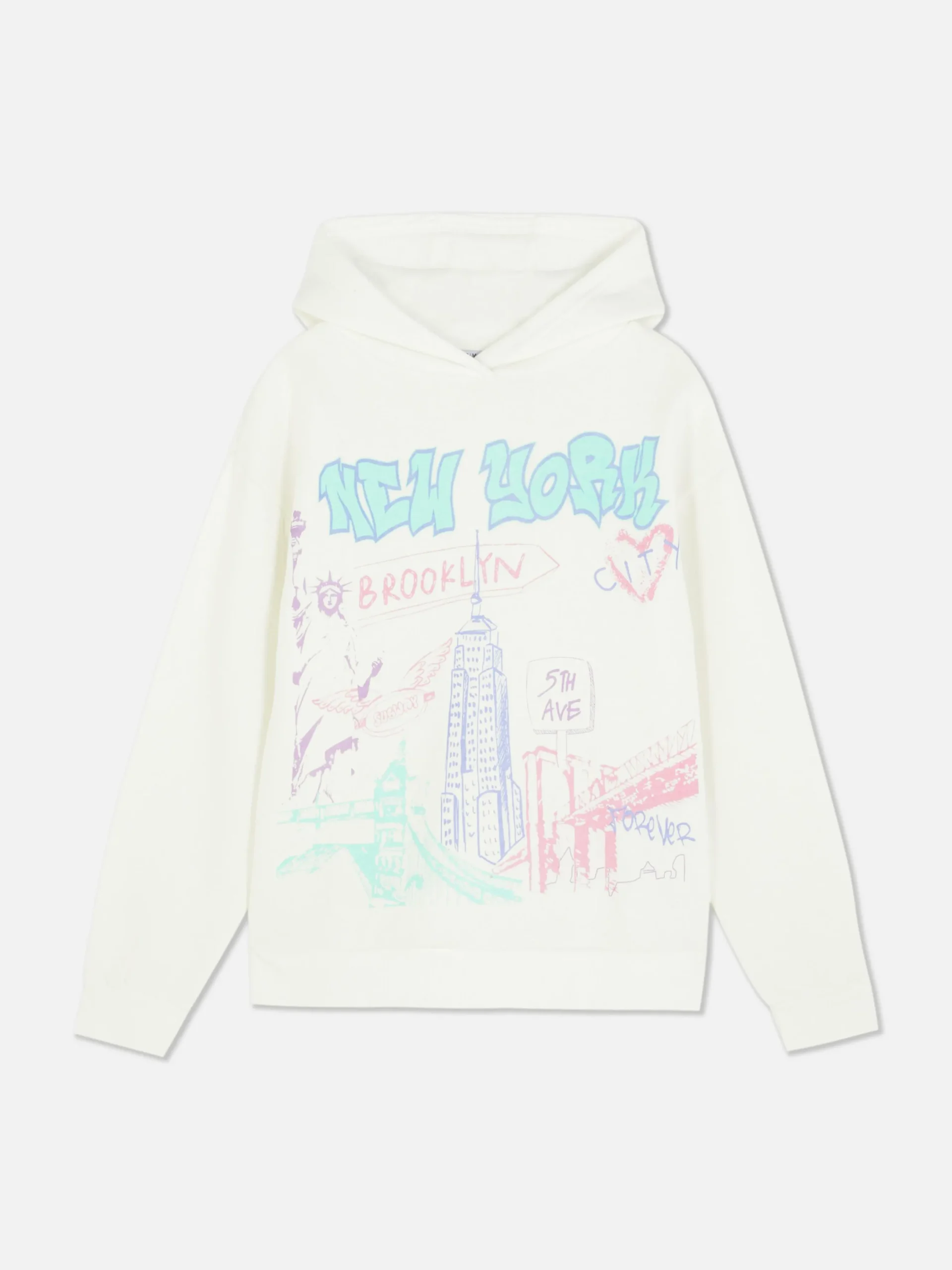 Hoodie Met Print