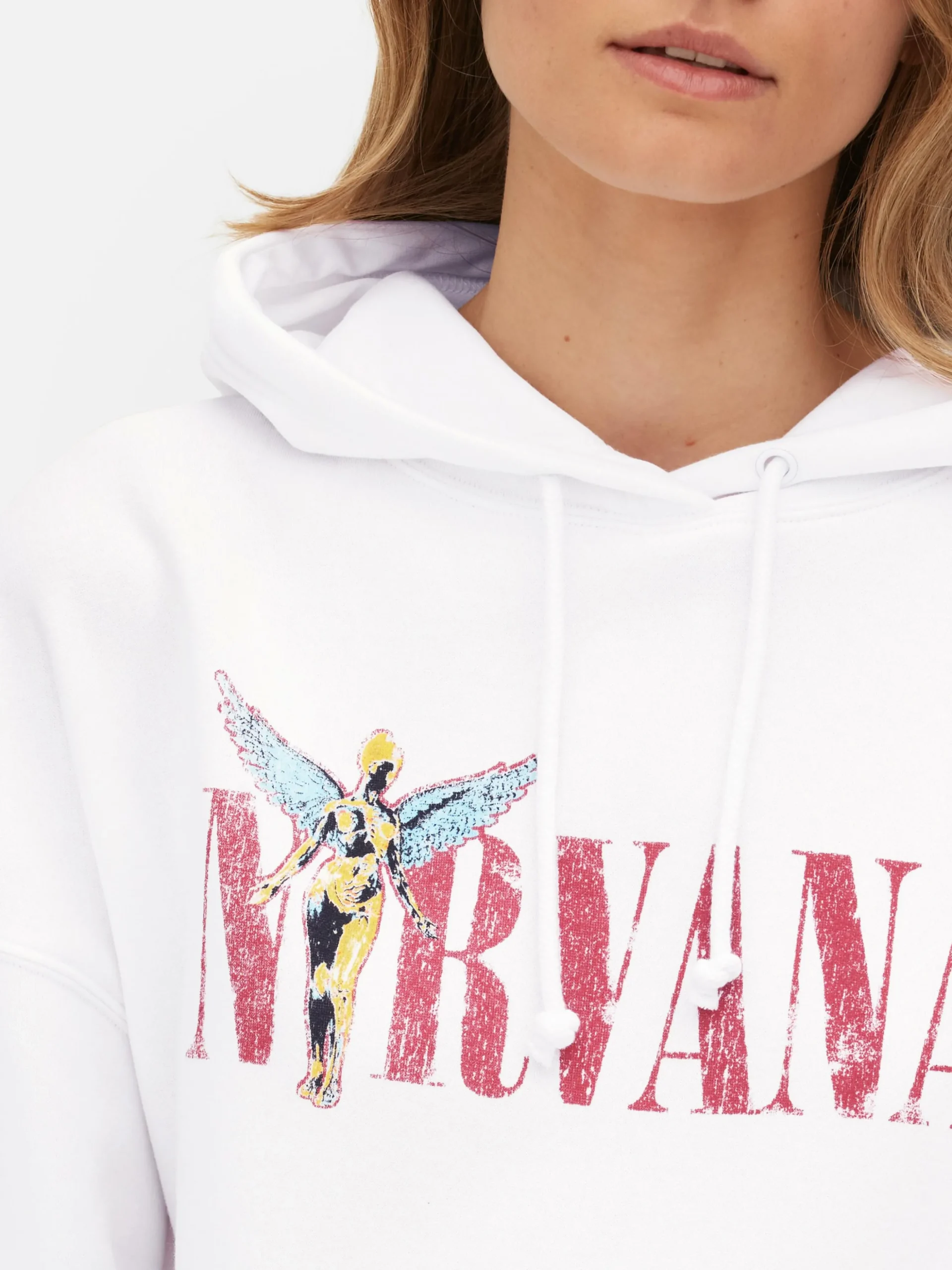 Hoodie Met Print Nirvana