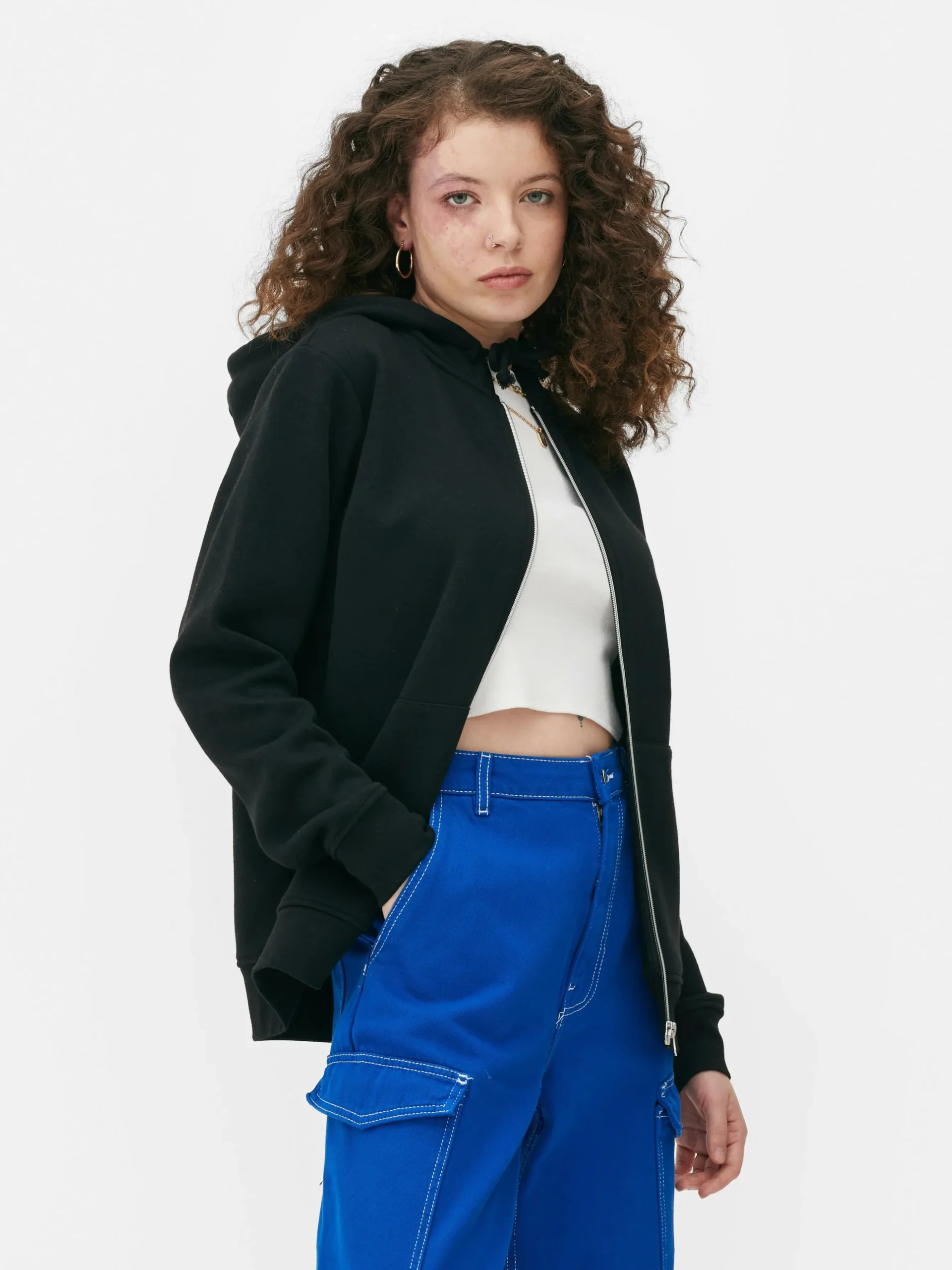 Hoodie Met Rits Essential