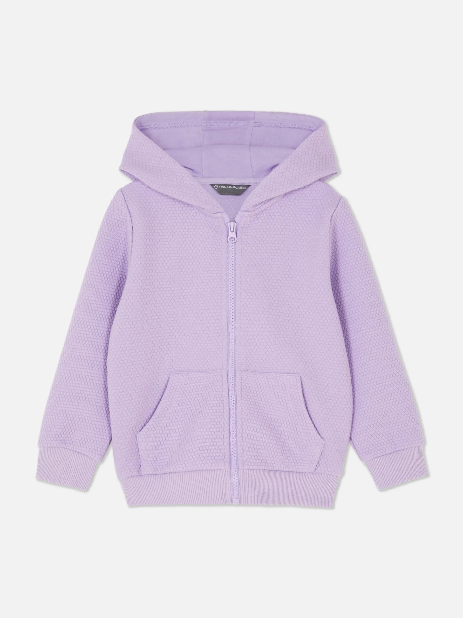 Hoodie Met Textuur En Rits