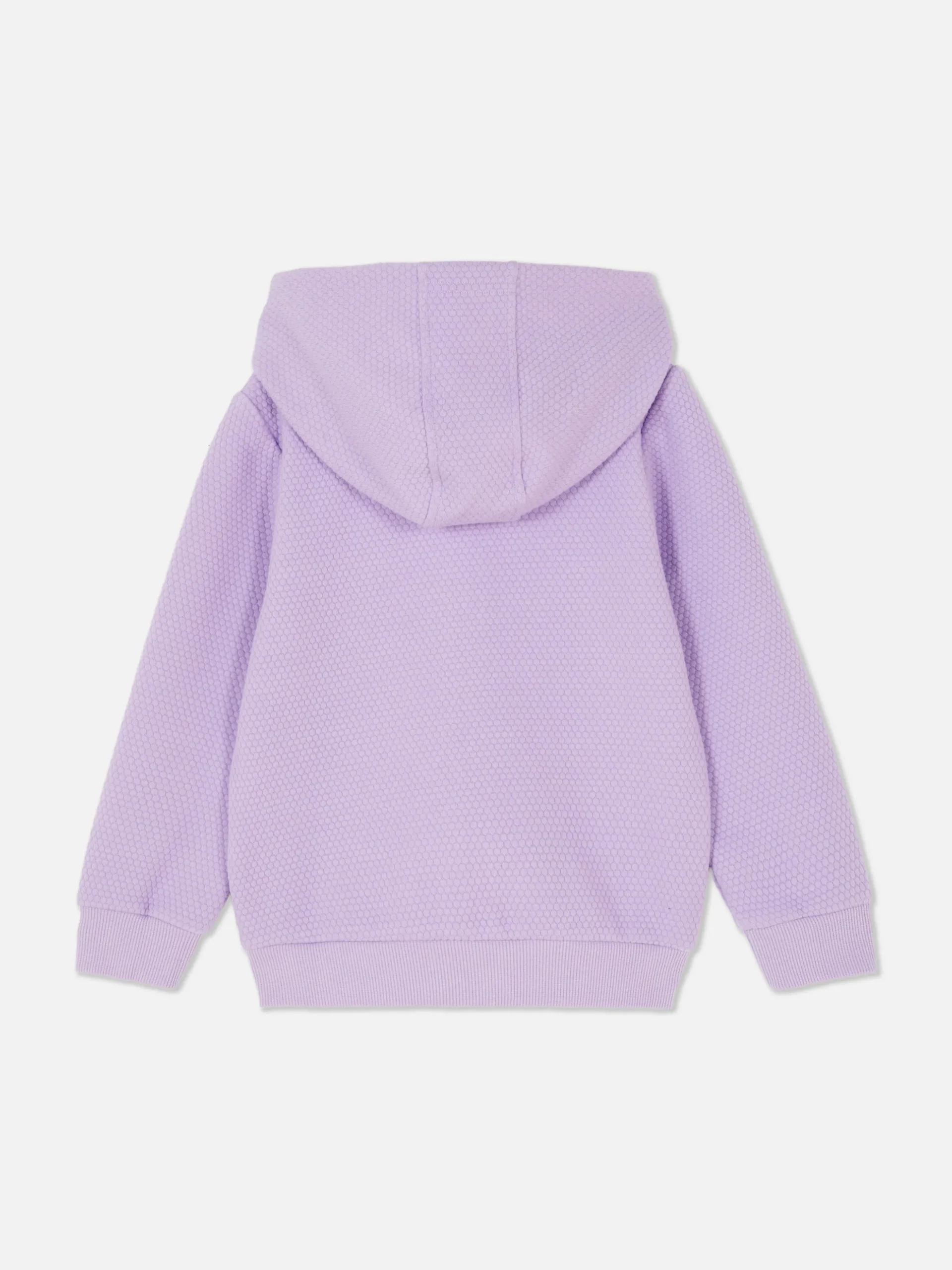 Hoodie Met Textuur En Rits