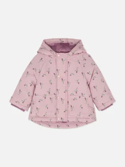 Jack Met Capuchon En Bloemenprint