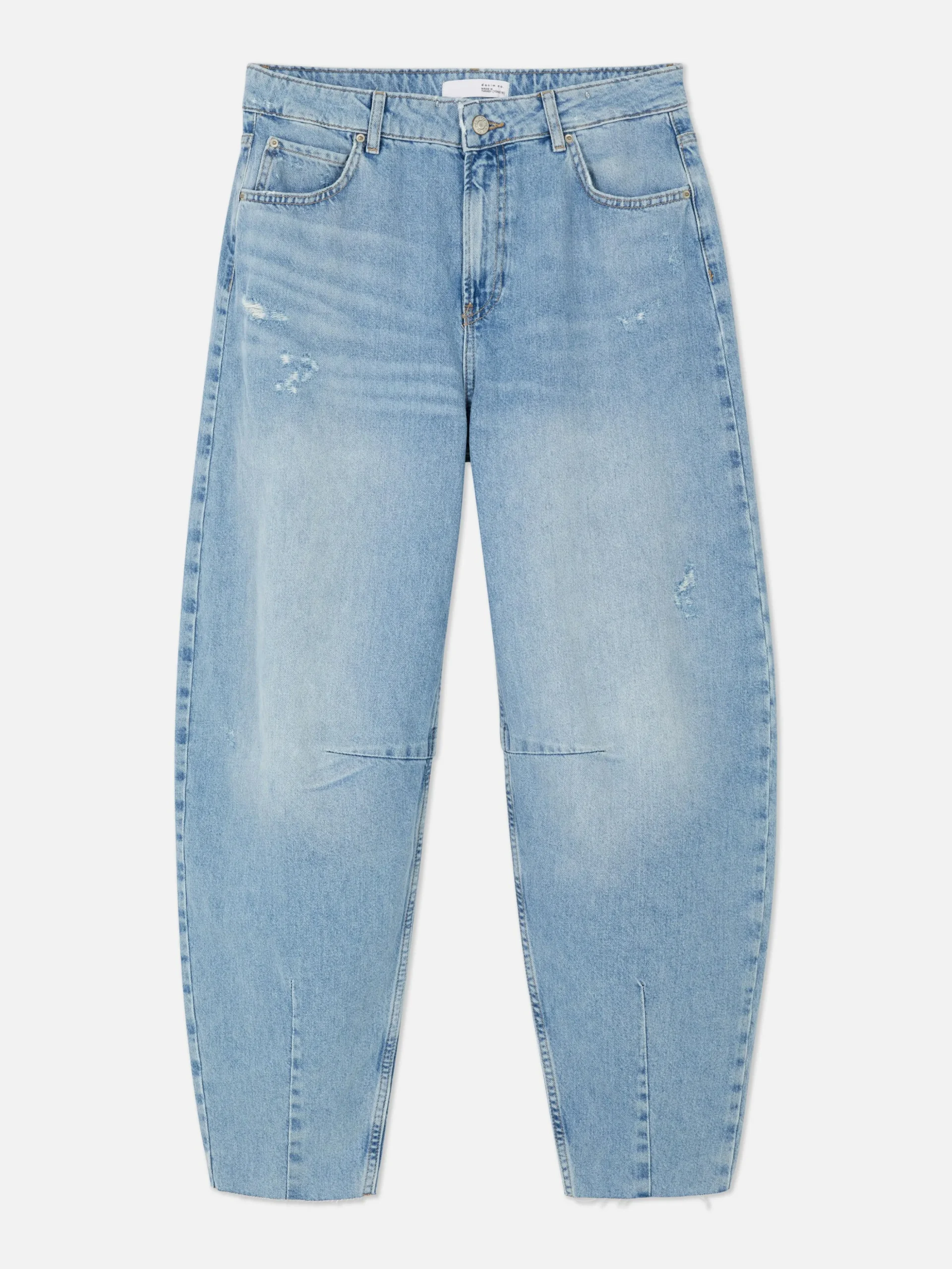 Jeans Met Barrel-pijpen