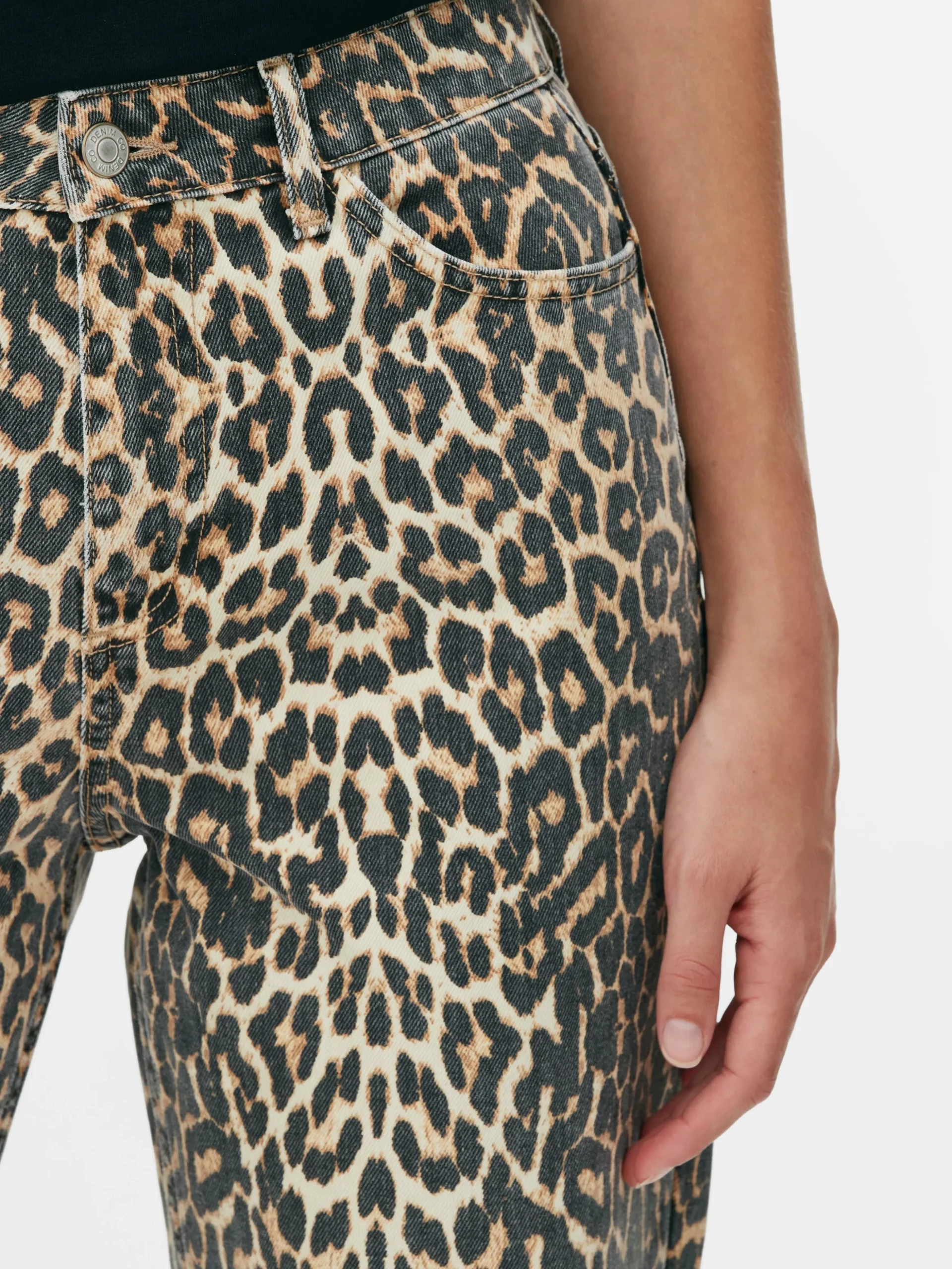 Jeans Met Luipaardprint